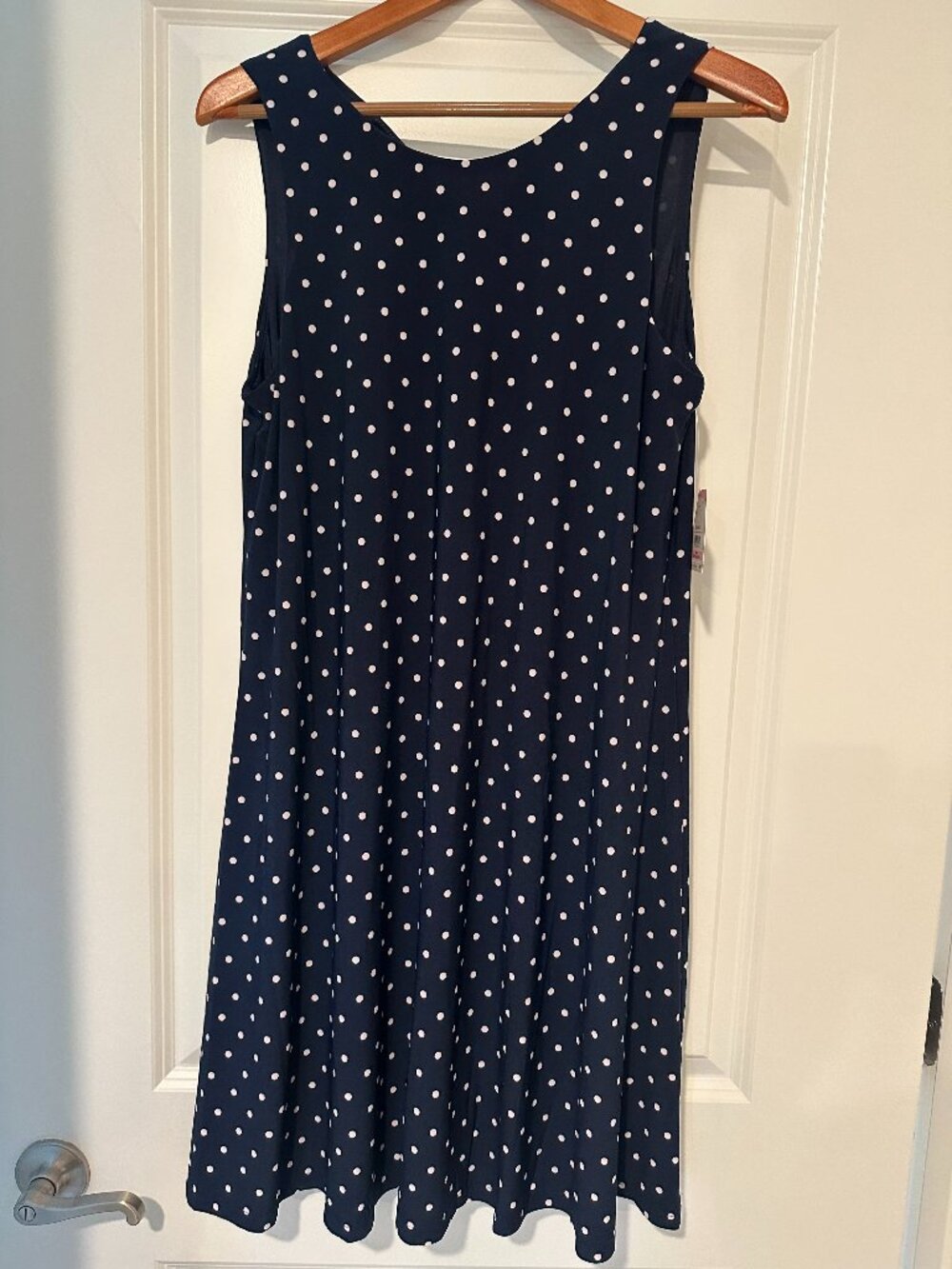 Anne Klein Shift Dress Polka Dot